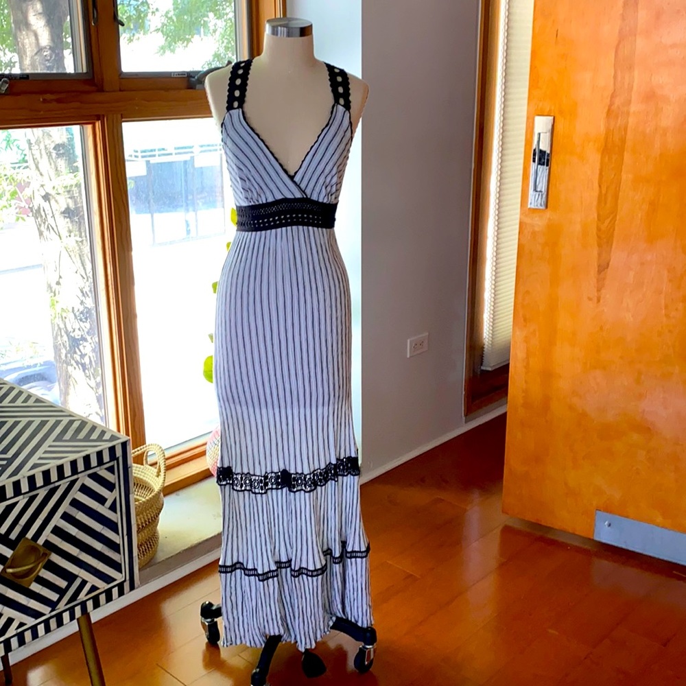 Anthropologie XS “Lilka Jaluit” Maxi Dress